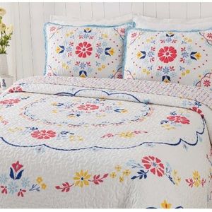 Pioneer Woman Maize King Quilt NO Shams New
